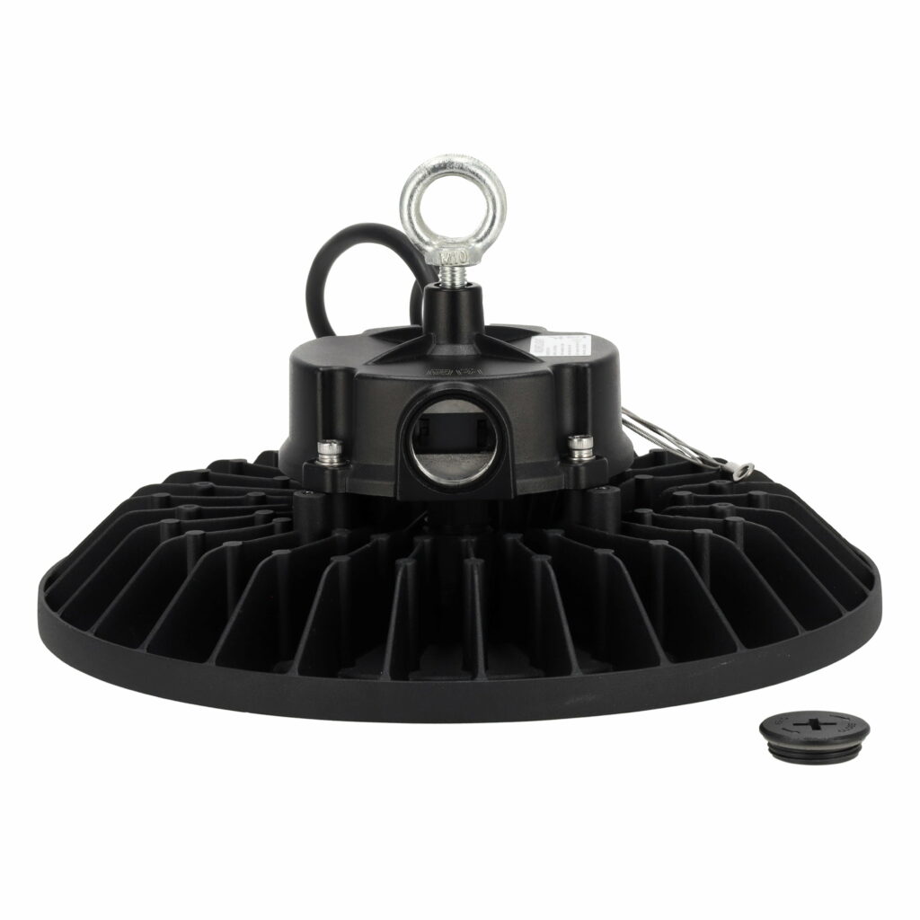 Malaga LED high-bay met los afdichtdopje voor de kabeldoorvoer