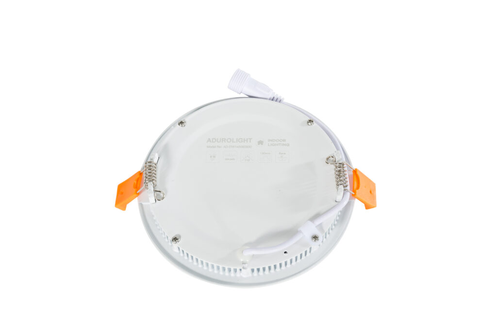 Lisbon downlight van bovenaf met de geringe inbouwhoogte